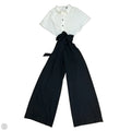 Jumpsuit By Clothes Mentor In Black & Cream, Size: Xl