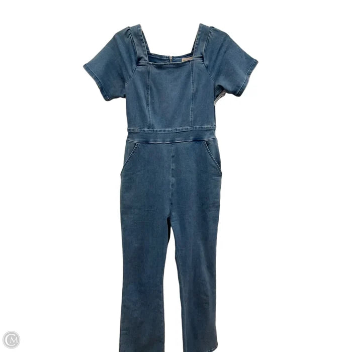 Jumpsuit By Cmc In Blue Denim, Size: L