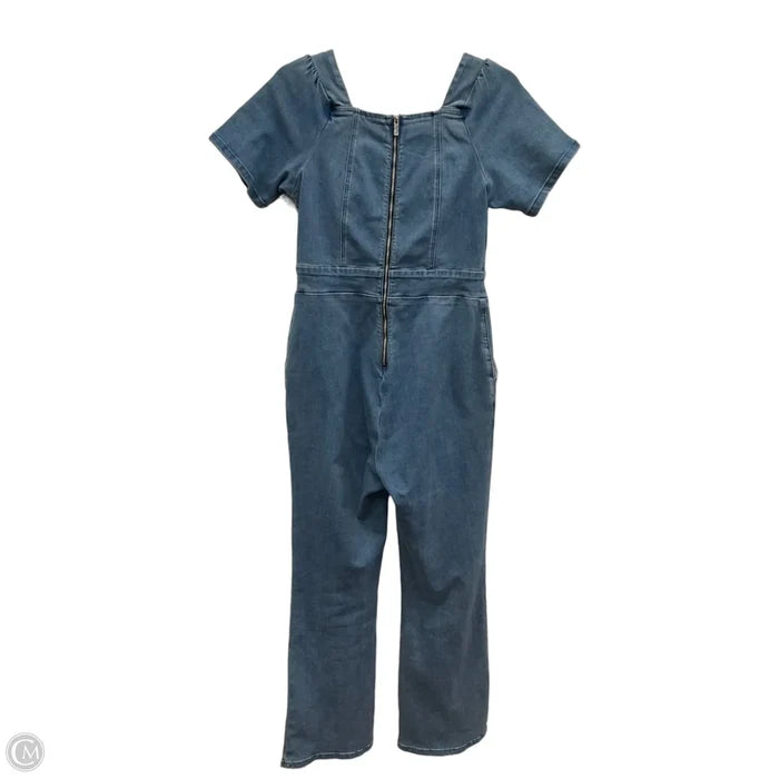 Jumpsuit By Cmc In Blue Denim, Size: L
