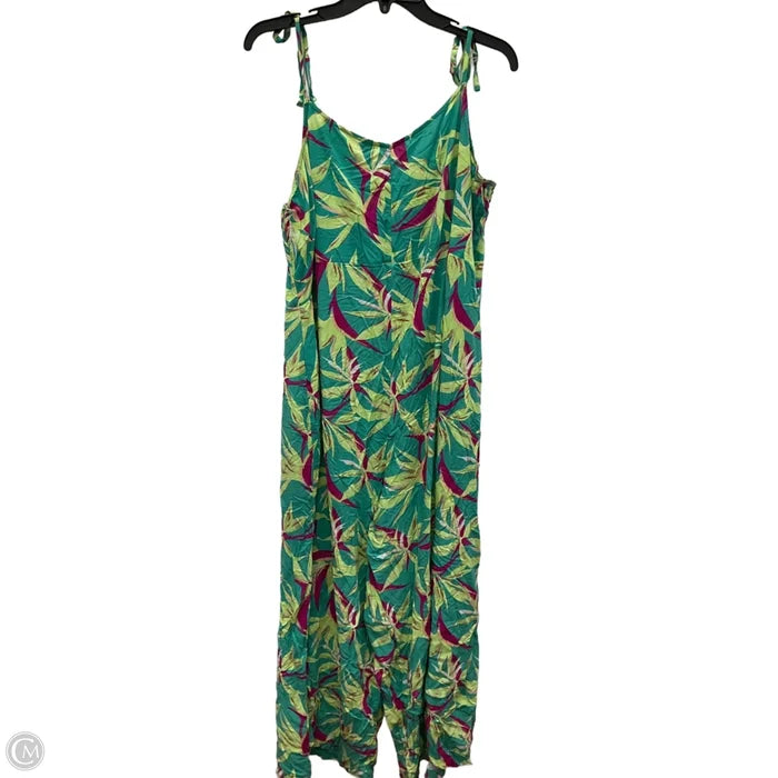 Jumpsuit By Old Navy In Floral Print, Size: Xl