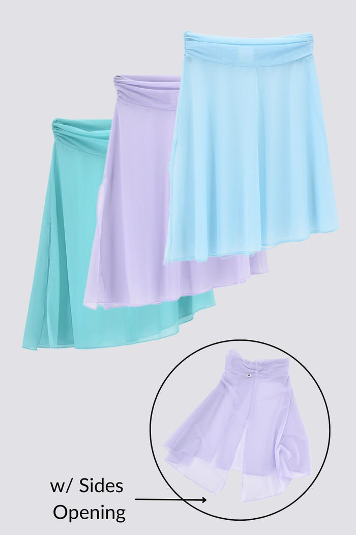 KEIRA LuxMesh™ Asymmetrical Pull-On Skirt