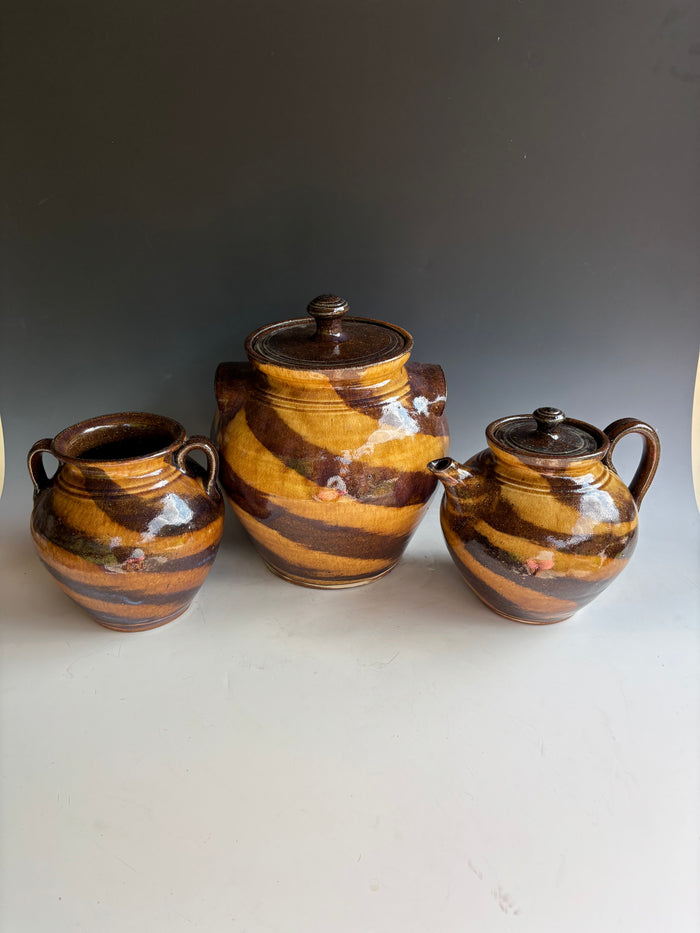 Kim Ellington swirl  pieces - Teapot