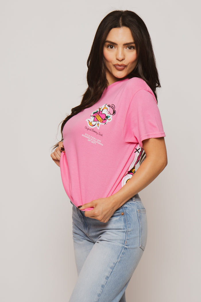 King - Bobby Jack Limited Unisex T-Shirt - Pink