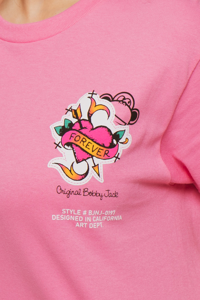 King - Bobby Jack Limited Unisex T-Shirt - Pink