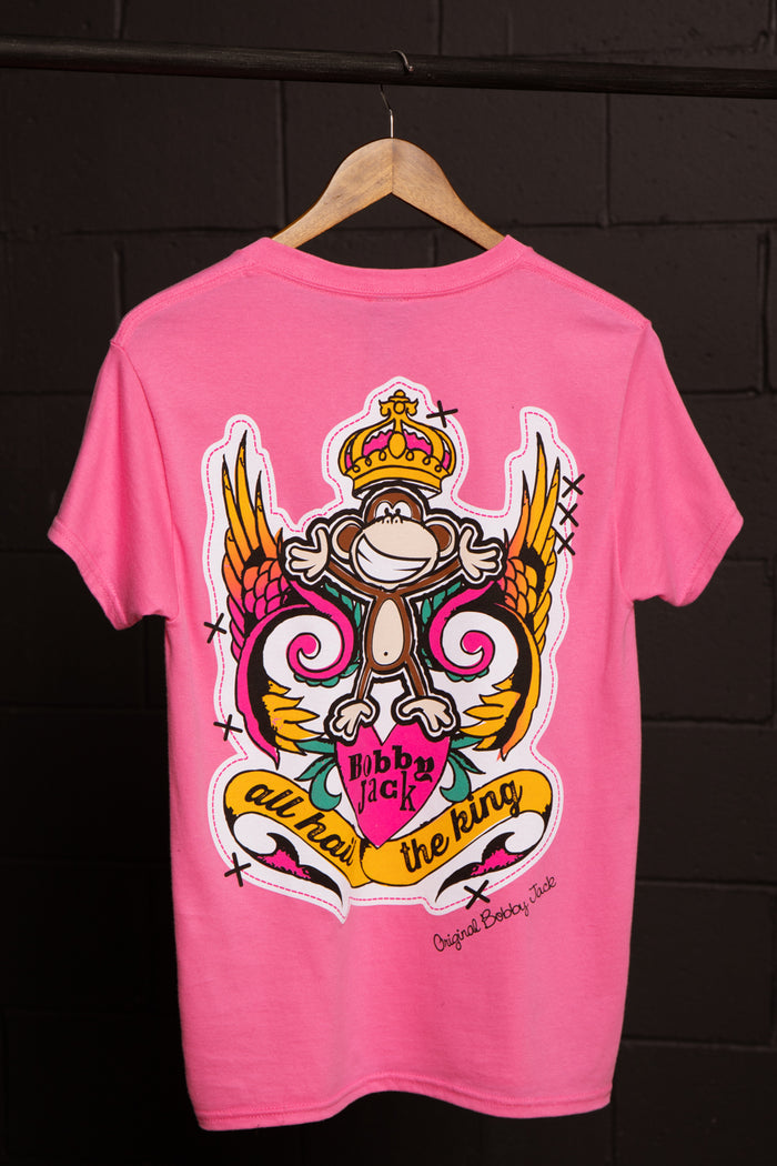 King - Bobby Jack Limited Unisex T-Shirt - Pink