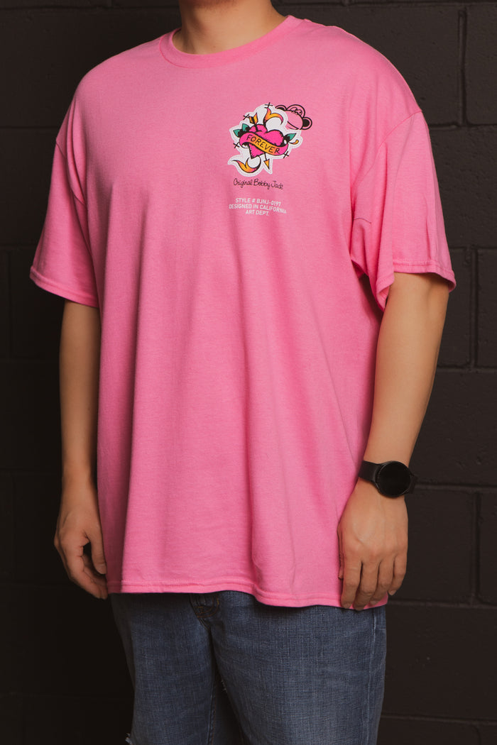 King - Bobby Jack Limited Unisex T-Shirt - Pink