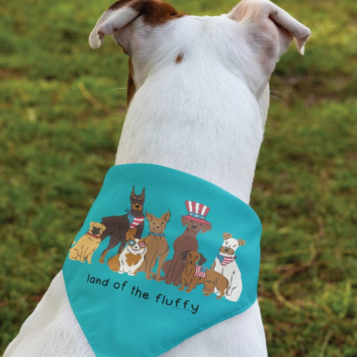 Land of the Fluffy  - Doggie Bandana