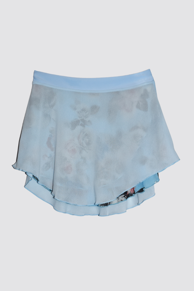 Last Call: AYLA AK2in1 Reversible Pull-on Skirt in Rose Garden ∙ Day Bloom