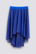 Last Call: CASIE Hi-Lo Pull-On Skirt · Exclusive Royal Blue