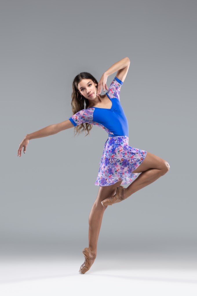 Last Call: Wrap Skirt in Aster