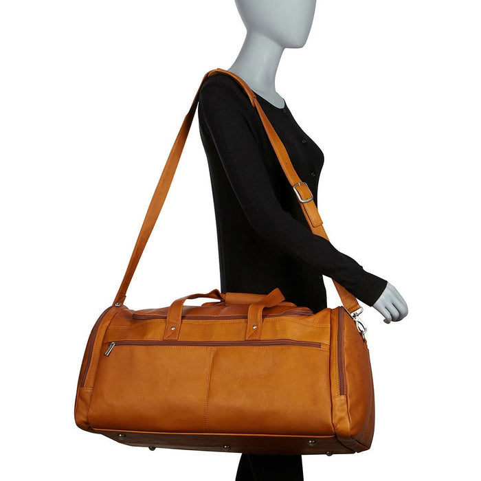 LeDonne Leather 22" Voyager Duffel - hanging length
