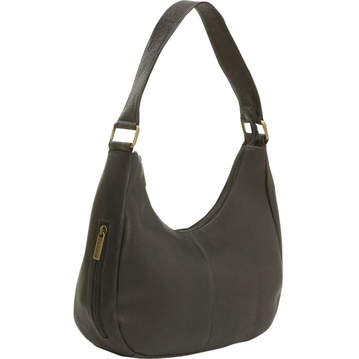 LeDonne Leather Classic Hobo Handbag - Frontside Cafe