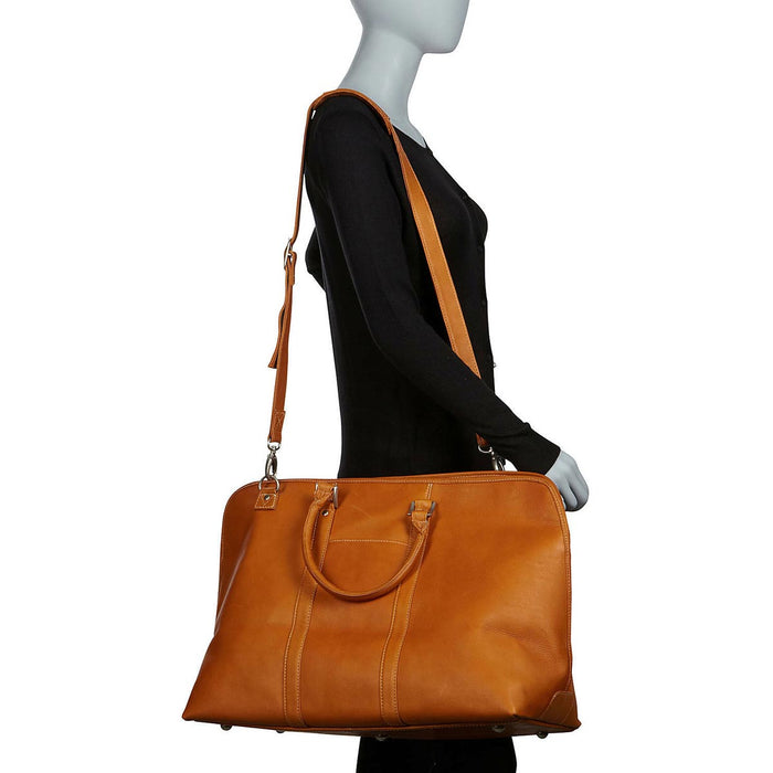 LeDonne Leather Drifter Duffel - hanging length