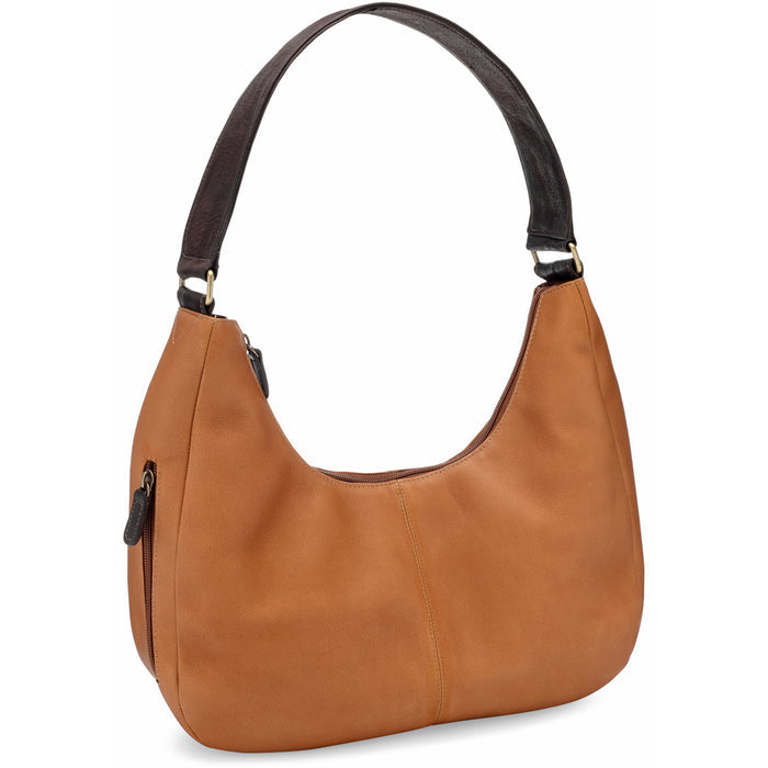 LeDonne Leather Hemlock Hobo - Frontside Tan