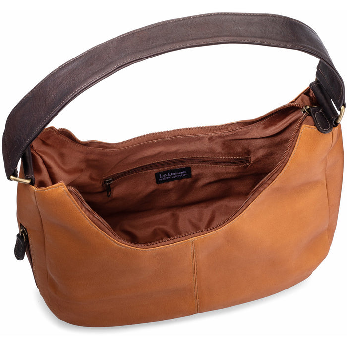 LeDonne Leather Hemlock Hobo - Interior