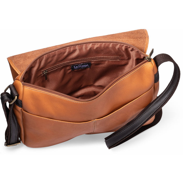 Ledonne Leather Serenity Crossbody Bag - Interior