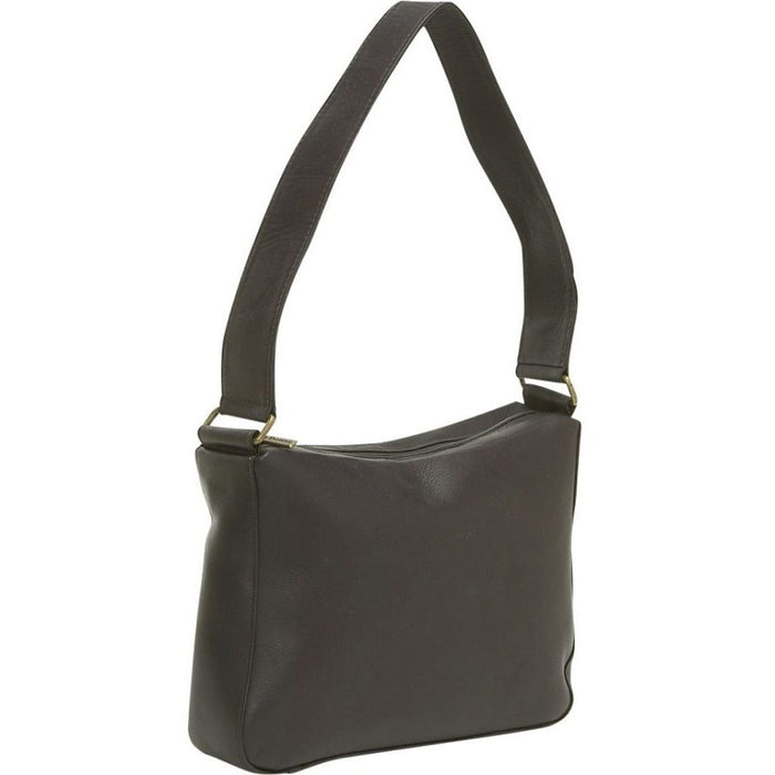 LeDonne Leather Top Zip Hobo