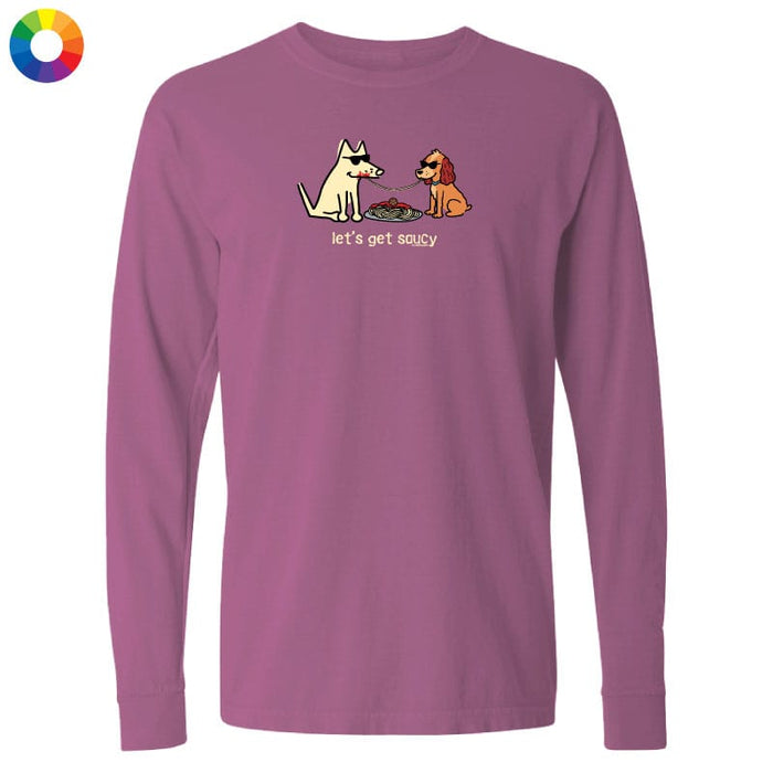 Lets Get Saucy - Long-Sleeve T-Shirt Classic
