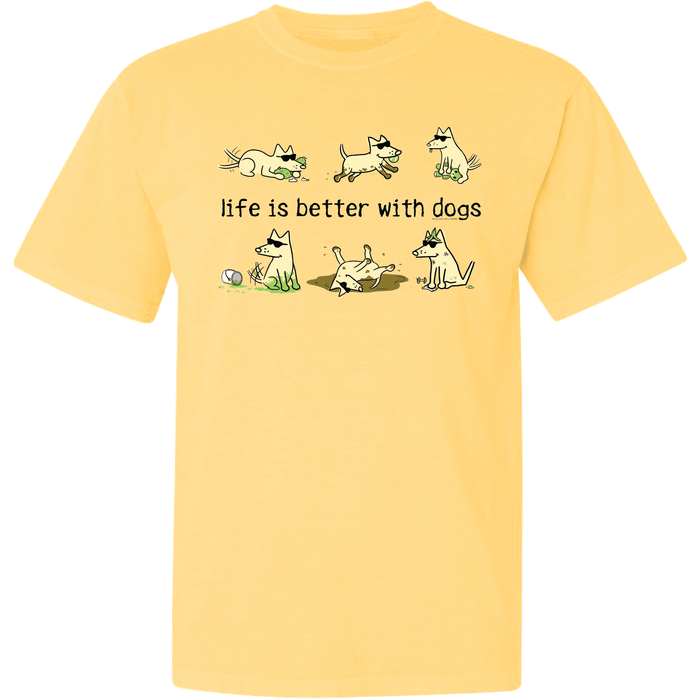Life is Better With Dogs - Garage Sale Classic Tee