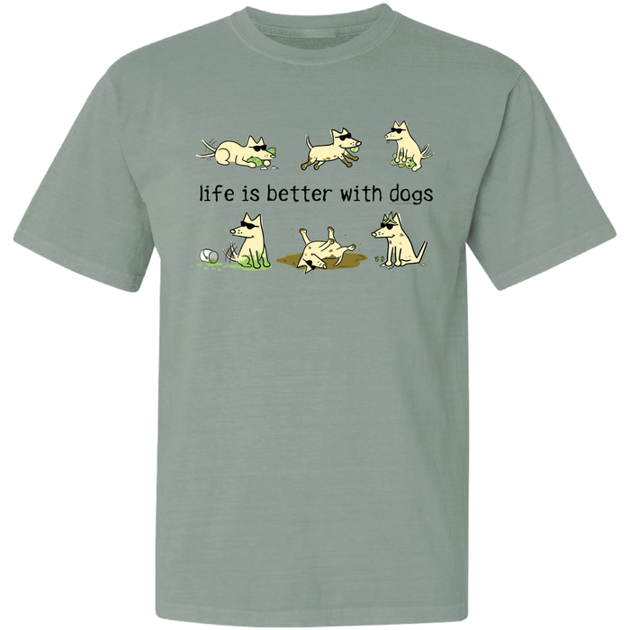 Life is Better With Dogs - Garage Sale Classic Tee