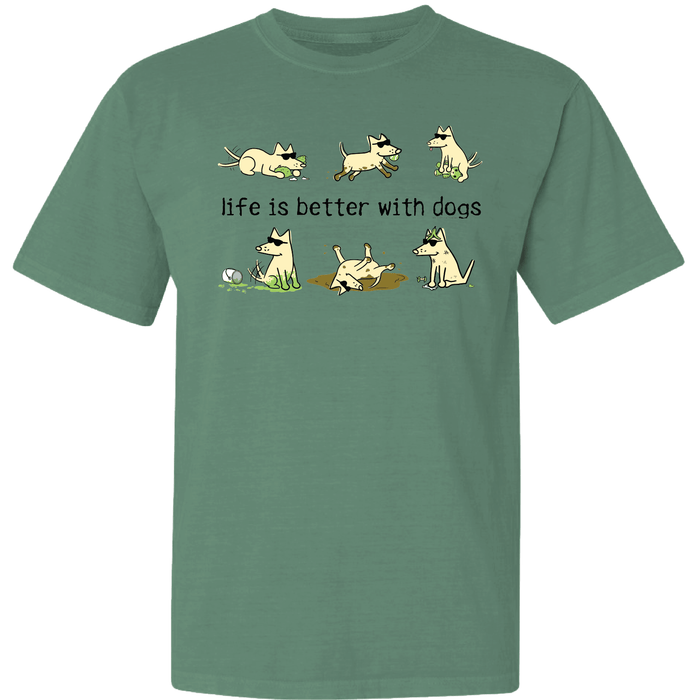 Life is Better With Dogs - Garage Sale Classic Tee