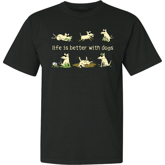 Life is Better With Dogs - Garage Sale Classic Tee