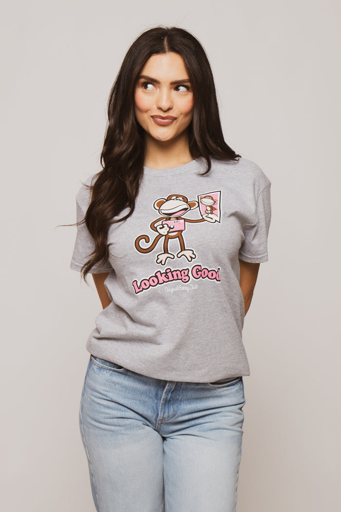 Looking Good - Bobby Jack Unisex T-Shirt - Heather Grey
