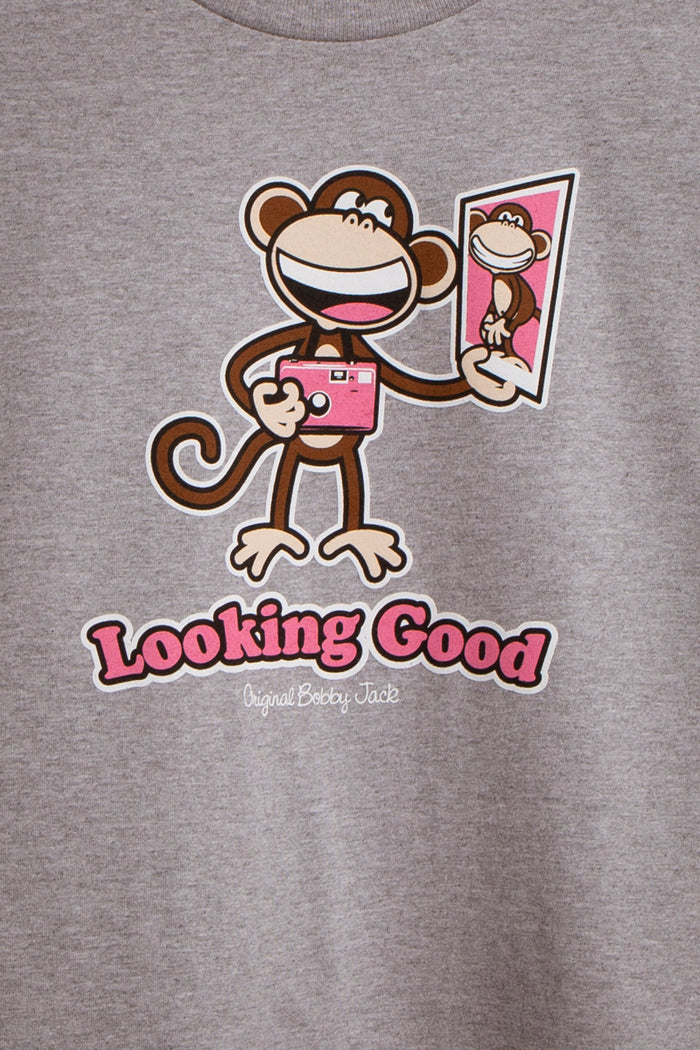 Looking Good - Bobby Jack Unisex T-Shirt - Heather Grey