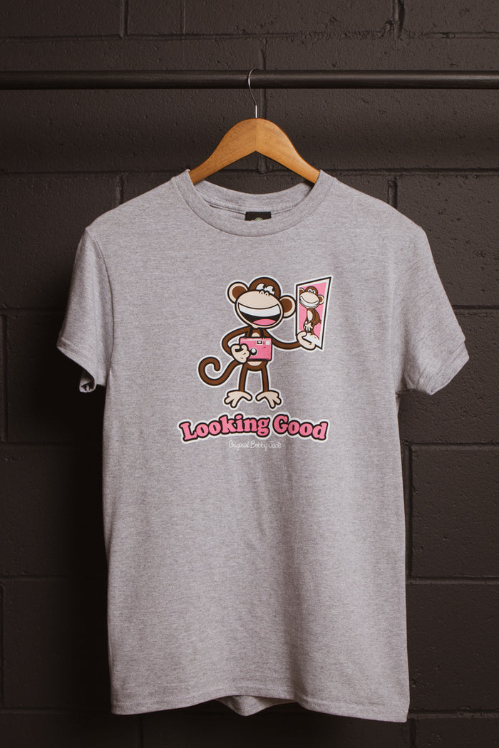 Looking Good - Bobby Jack Unisex T-Shirt - Heather Grey
