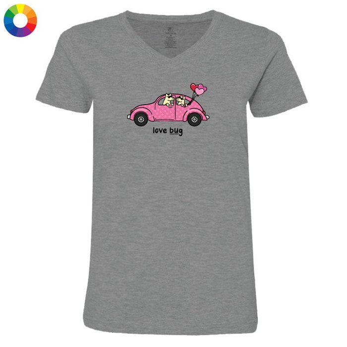 Love Bug - Ladies T-Shirt V-Neck