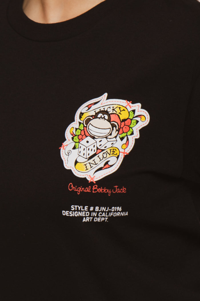 Lucky - Bobby Jack Limited Unisex T-Shirt - Black