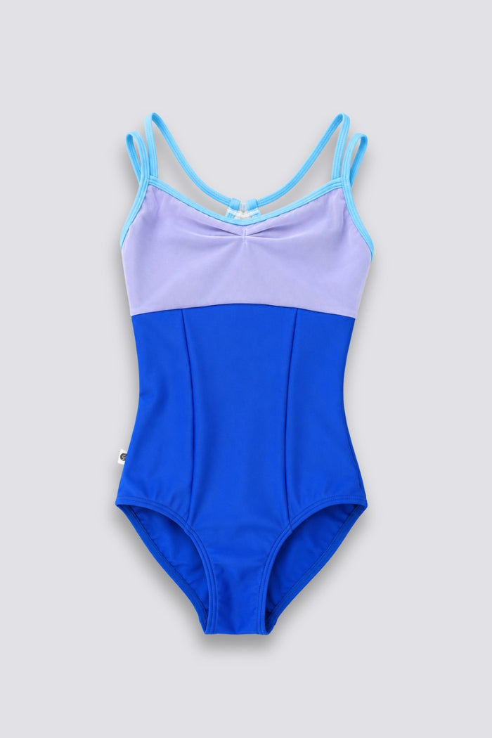 LYLA Camisole Leotard in Motley · Bluetide
