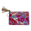 Makeup Bag Designer By Dooney And Bourke In Floral Print, Size:Small