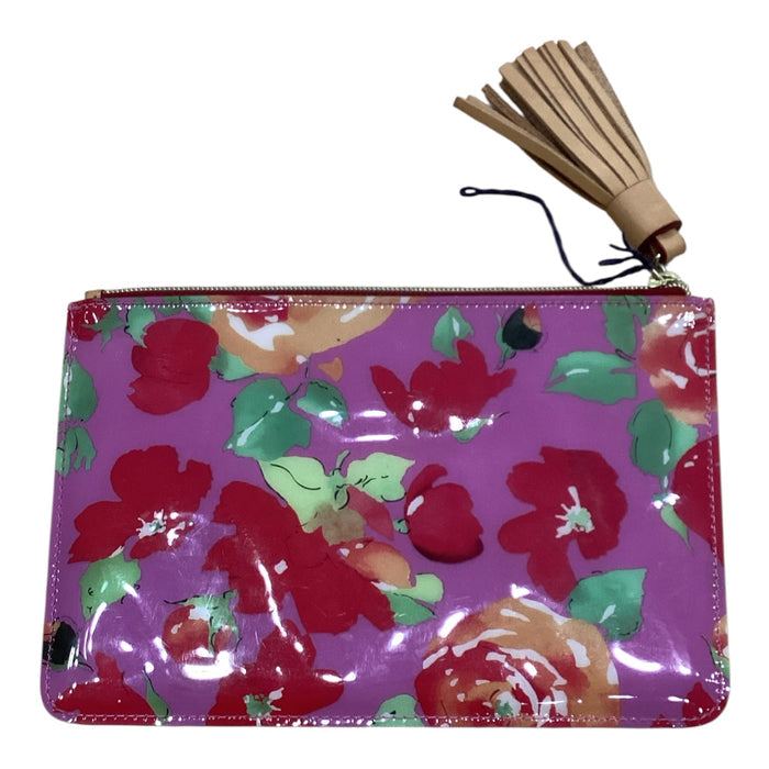 Makeup Bag Designer By Dooney And Bourke In Floral Print, Size:Small
