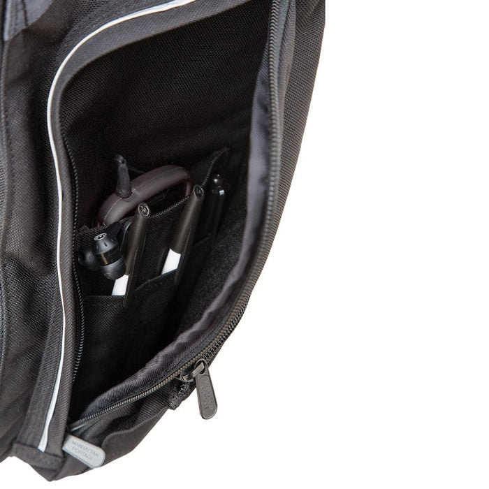 Manhattan Portage Chambers Bag - front organizer pocket