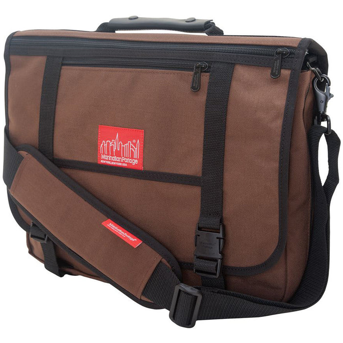 Manhattan Portage The Wallstreeter With Back Zipper - Lexington Luggage