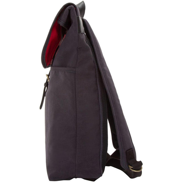 Manhattan Portage Waxed Nylon Bergen Backpack - Profile