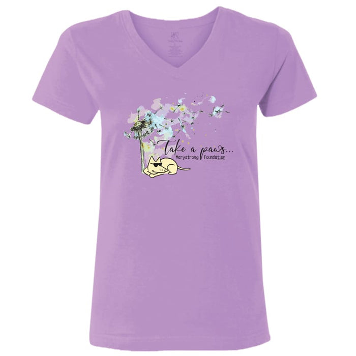 Marystrong Foundation - Ladies T-Shirt V-Neck