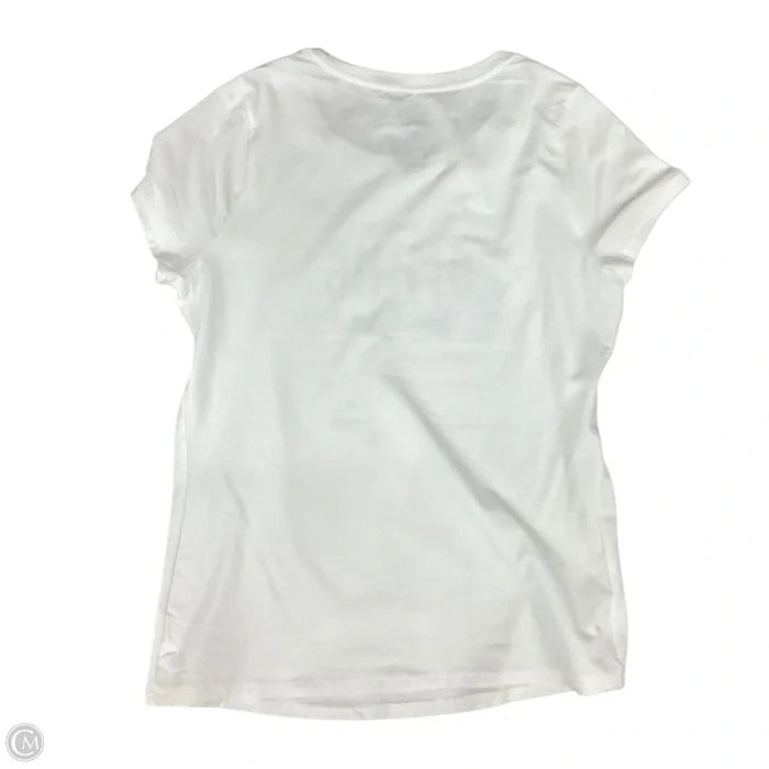 Maternity Top Short Sleeve By Time And Tru, Size: M