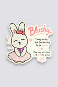 Motleyville™ Blushy Oversized Vinyl Sticker