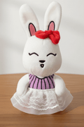 Motleyville Plush Doll Charm Keychain - Blushy