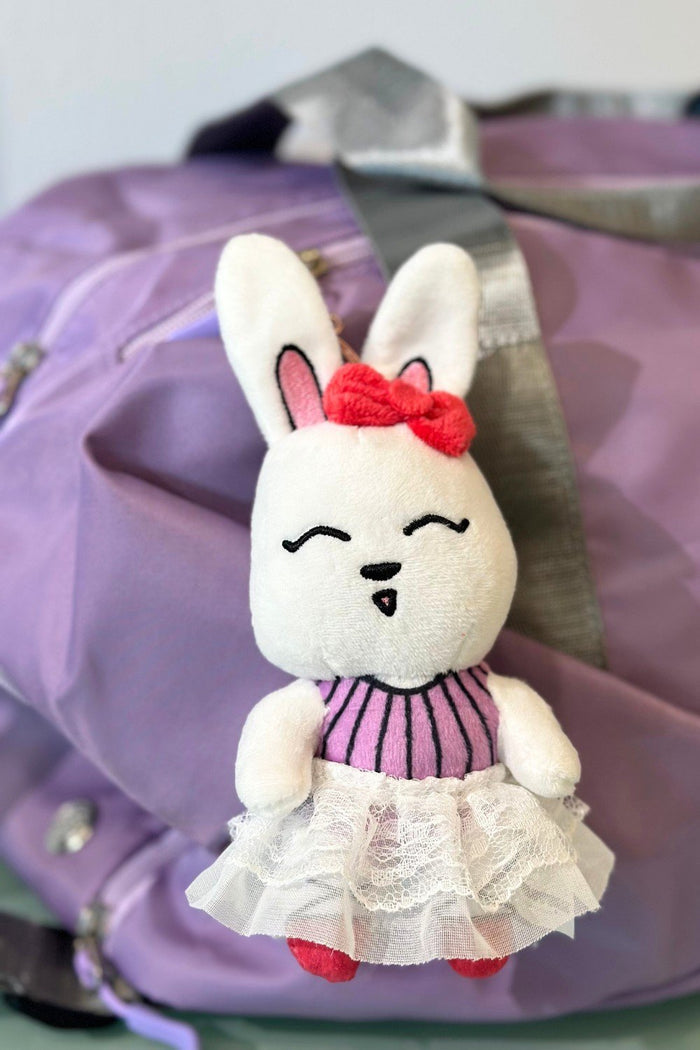 Motleyville Plush Doll Charm Keychain - Blushy