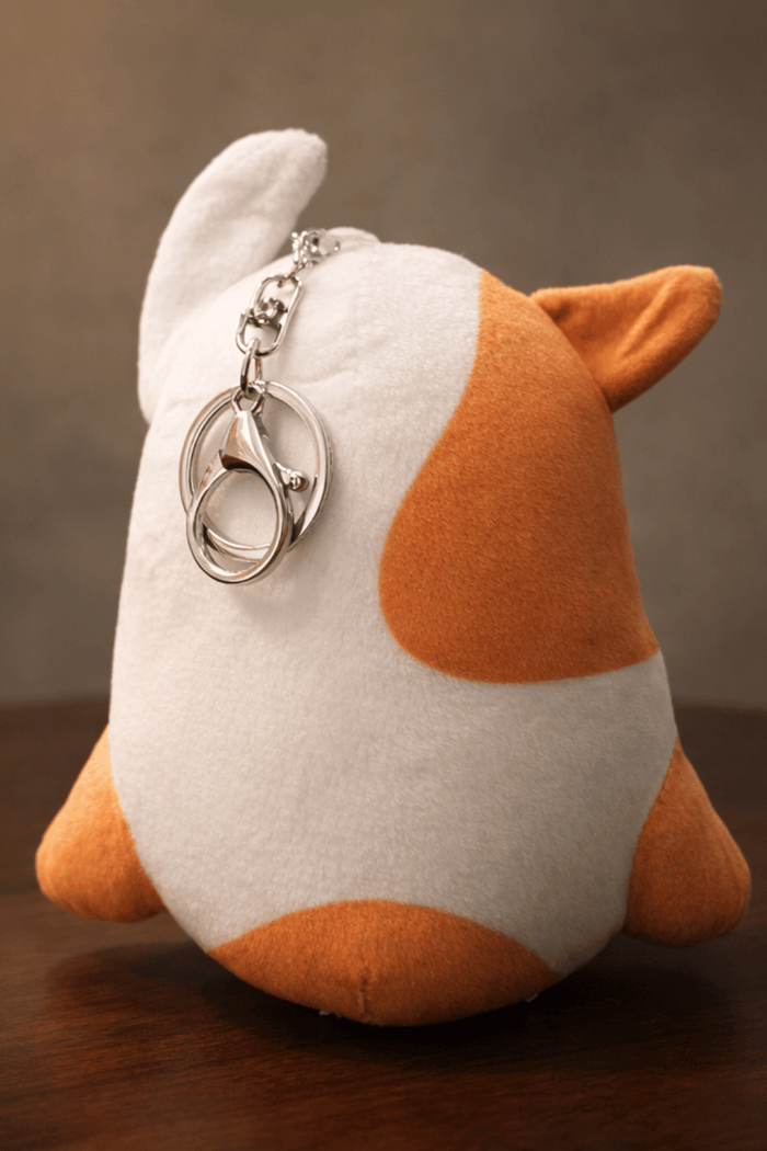 Motleyville Puffy Plush Charm Keychain - Dolly