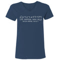 Nassau Humane Society - Ladies T-Shirt V-Neck