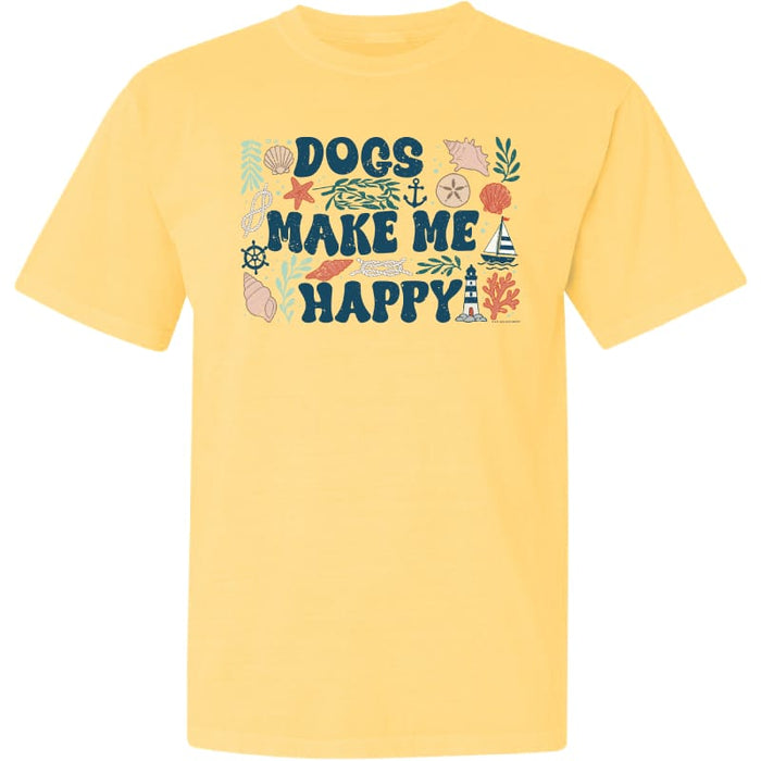 Nauti Dogs Make Me Happy - Classic Tee