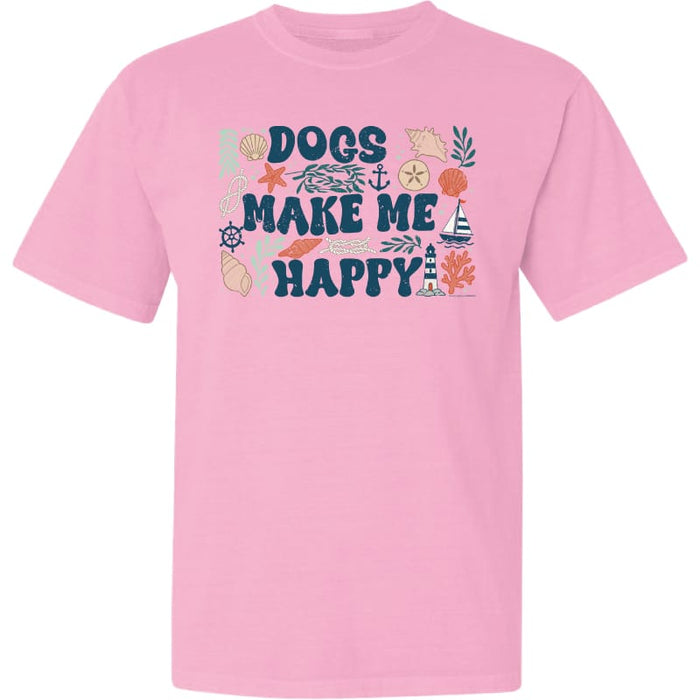 Nauti Dogs Make Me Happy - Classic Tee