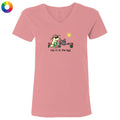 Nip It In The Bud - Ladies T-Shirt V-Neck