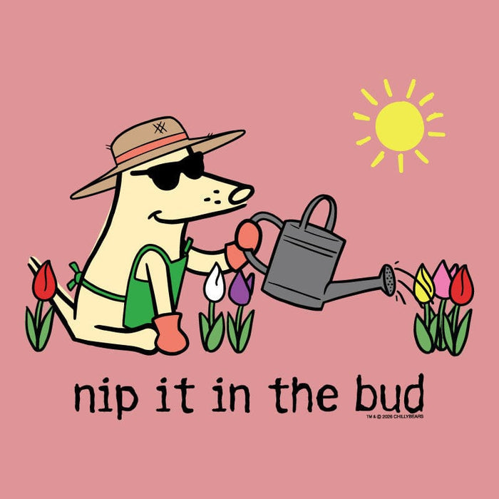 Nip It In The Bud - Ladies T-Shirt V-Neck
