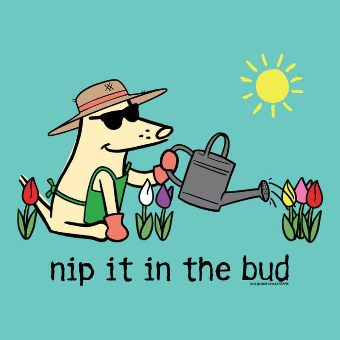 Nip It In The Bud - Ladies T-Shirt V-Neck
