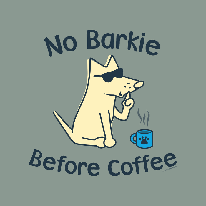 No Barkie Before Coffee - Garage Sale Classic Tee